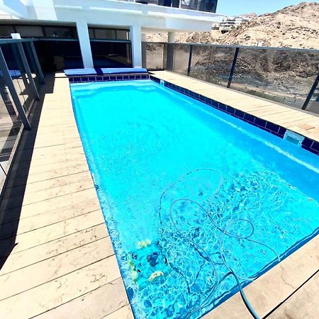 דירות אילת Stunning Penthouse With Sea Views And Private Heated Pool מראה חיצוני תמונה