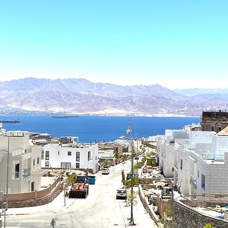 דירות אילת Stunning Penthouse With Sea Views And Private Heated Pool מראה חיצוני תמונה