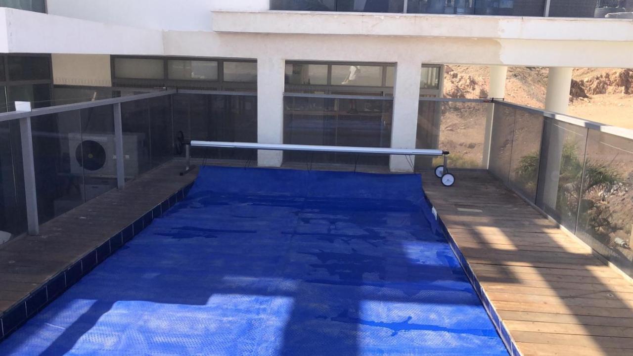 דירות אילת Stunning Penthouse With Sea Views And Private Heated Pool מראה חיצוני תמונה