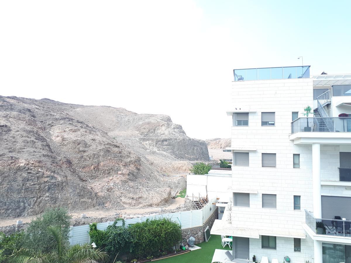 דירות אילת Stunning Penthouse With Sea Views And Private Heated Pool מראה חיצוני תמונה