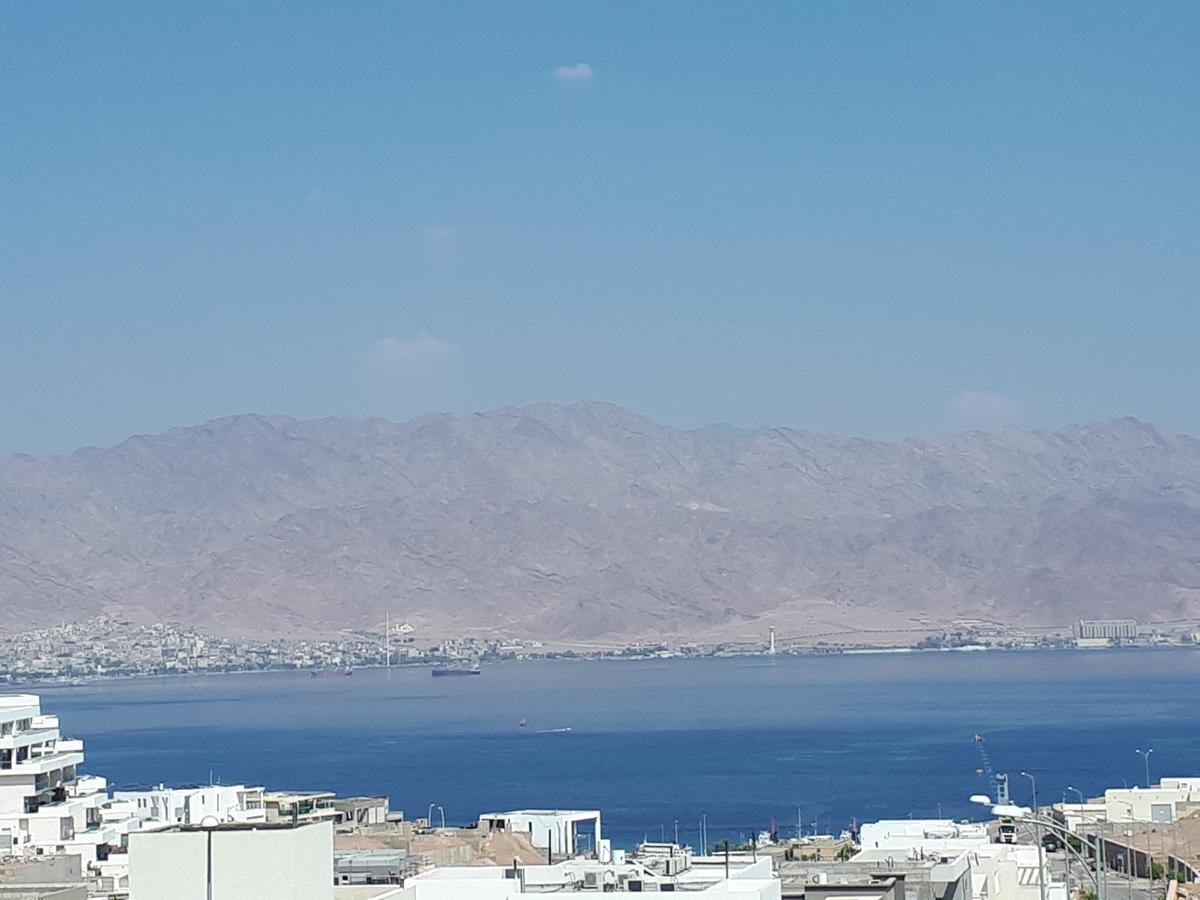 דירות אילת Stunning Penthouse With Sea Views And Private Heated Pool מראה חיצוני תמונה