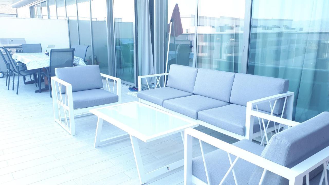דירות אילת Stunning Penthouse With Sea Views And Private Heated Pool מראה חיצוני תמונה
