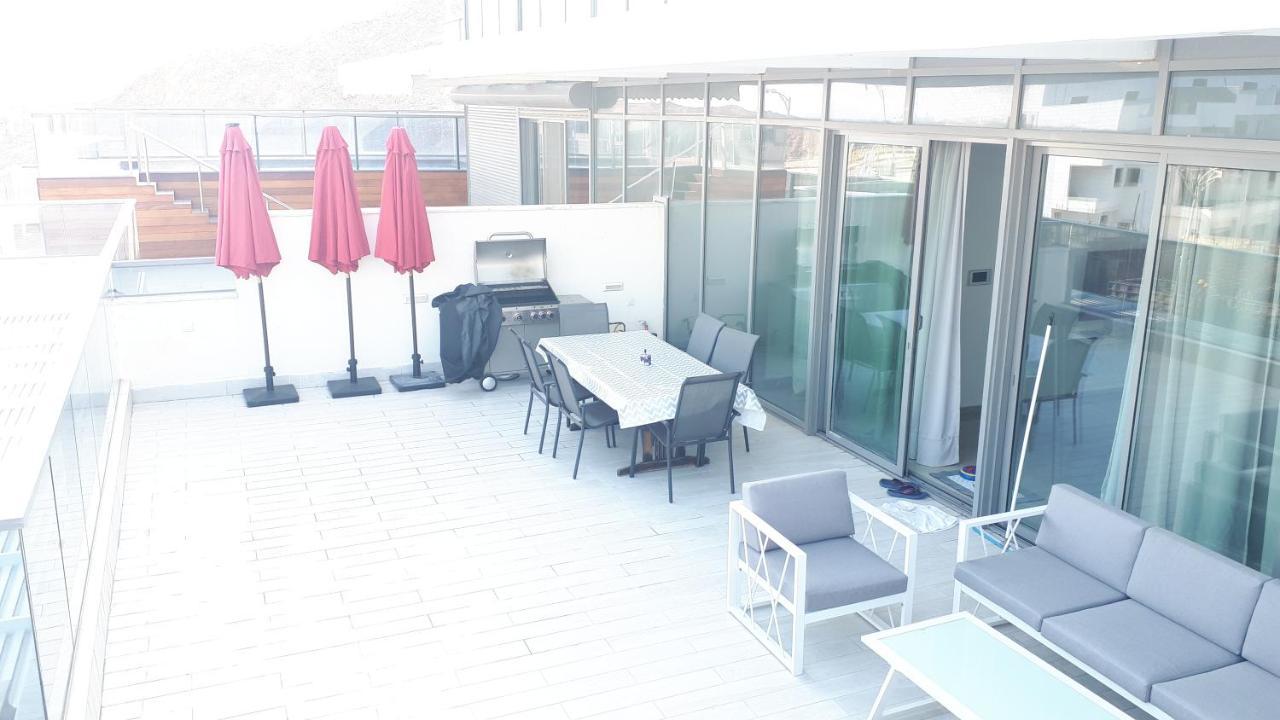 דירות אילת Stunning Penthouse With Sea Views And Private Heated Pool מראה חיצוני תמונה